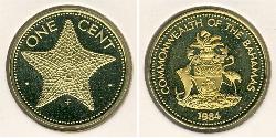 1 Cent Bahamas Laiton 