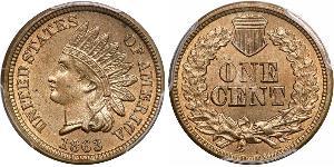 1 Cent Estados Unidos de América (1776 - ) Níquel/Cobre 