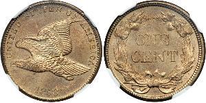 1 Cent Estados Unidos de América (1776 - ) Níquel/Cobre 