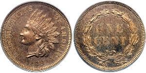 1 Cent Estados Unidos de América (1776 - ) Níquel/Cobre 