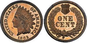 1 Cent Estados Unidos de América (1776 - ) Níquel/Cobre 