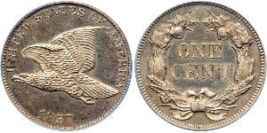 1 Cent Estados Unidos de América (1776 - ) Níquel/Cobre 