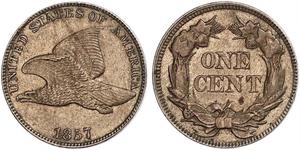 1 Cent Estados Unidos de América (1776 - ) Níquel/Cobre 