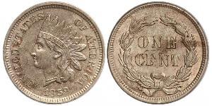 1 Cent Estados Unidos de América (1776 - ) Níquel/Cobre 