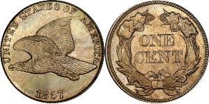 1 Cent Estados Unidos de América (1776 - ) Níquel/Cobre 