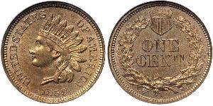 1 Cent Estados Unidos de América (1776 - ) Níquel/Cobre 