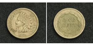 1 Cent Estados Unidos de América (1776 - ) Níquel/Cobre 