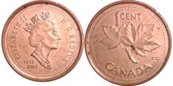 1 Cent Canada Rame Elisabetta II (1926-2022)