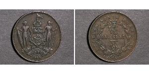 1 Cent Borneo del Nord (1882-1963) Rame/Bronzo 