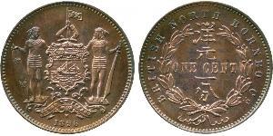 1 Cent Borneo del Nord (1882-1963) Rame/Bronzo 