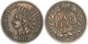 1 Cent Estados Unidos de América (1776 - ) Tin/Cobre/Zinc 