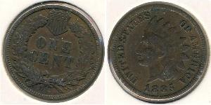 1 Cent Estados Unidos de América (1776 - ) Tin/Cobre/Zinc 