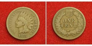 1 Cent Estados Unidos de América (1776 - ) Tin/Cobre/Zinc 