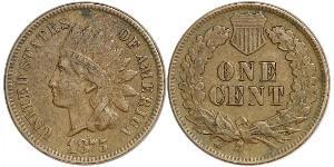 1 Cent Estados Unidos de América (1776 - ) Tin/Cobre/Zinc 