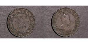 1 Cent Canada Tin/Copper/Zinc Edward VII (1841-1910)