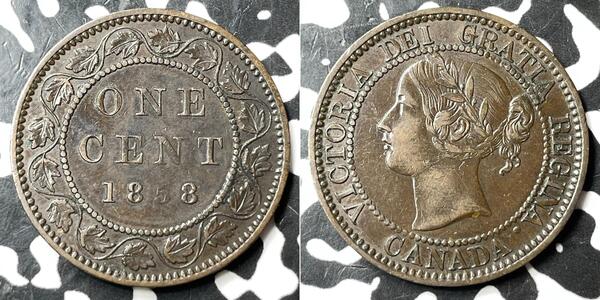 1 Cent Canada Tin/Copper/Zinc Victoria (1819 - 1901)