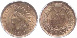1 Cent USA (1776 - ) Tin/Copper/Zinc 