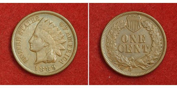 1 Cent USA (1776 - ) Tin/Copper/Zinc 