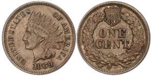 1 Cent Vereinigten Staaten von Amerika (1776 - ) Tin/Kupfer/Zink 