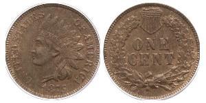 1 Cent Vereinigten Staaten von Amerika (1776 - ) Tin/Kupfer/Zink 