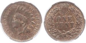 1 Cent Vereinigten Staaten von Amerika (1776 - ) Tin/Kupfer/Zink 