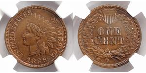1 Cent 美利堅合眾國 (1776 - ) Tin/銅/Zinc 