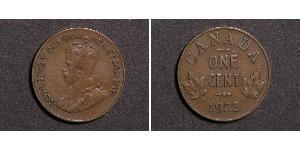 1 Cent Canada  George V of the United Kingdom (1865-1936)