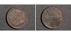 1 Cent Canada  George V of the United Kingdom (1865-1936)