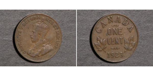 1 Cent Canada  George V of the United Kingdom (1865-1936)