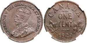 1 Cent Canadá  Jorge V (1865-1936)
