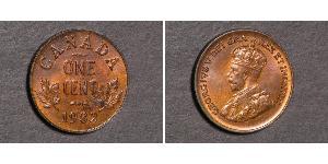 1 Cent Canadá  Jorge V (1865-1936)