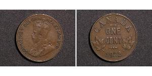 1 Cent Canadá  Jorge V (1865-1936)