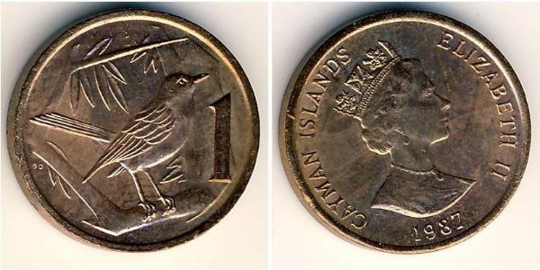 1 Cent Cayman Islands  