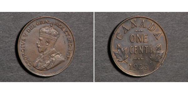 1 Cent Kanada  George V (1865-1936)