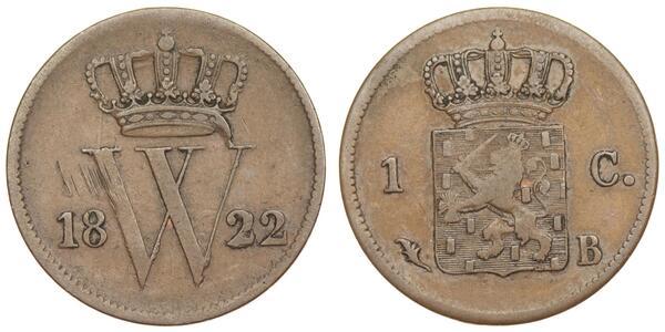 1 Cent Kingdom of the Netherlands (1815 - )  