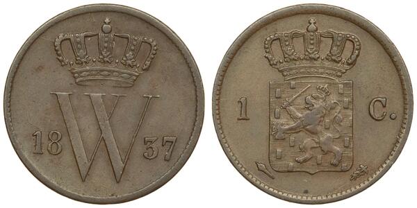 1 Cent Kingdom of the Netherlands (1815 - )  