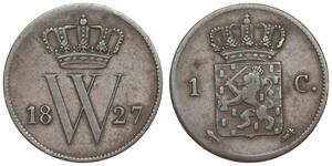 1 Cent Königreich der Niederlande (1815 - )  