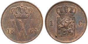1 Cent Königreich der Niederlande (1815 - )  