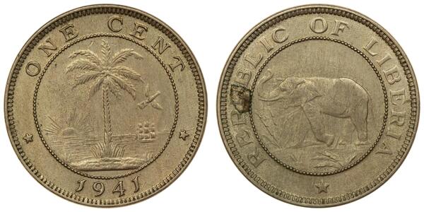 1 Cent Liberia  