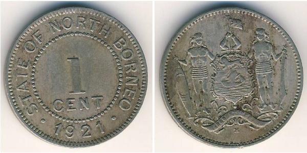 1 Cent North Borneo (1882-1963)  