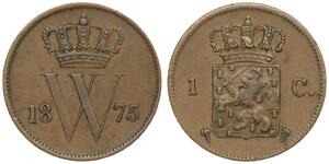 1 Cent Regno dei Paesi Bassi (1815 - )  