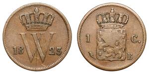 1 Cent Regno dei Paesi Bassi (1815 - )  