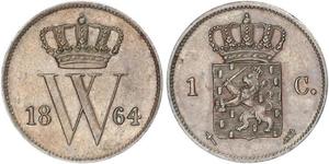 1 Cent Regno dei Paesi Bassi (1815 - )  