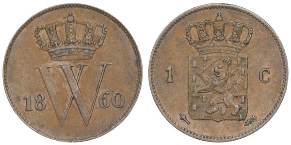 1 Cent Reino de los Países Bajos (1815 - )  