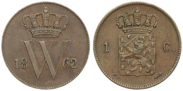 1 Cent Reino de los Países Bajos (1815 - )  
