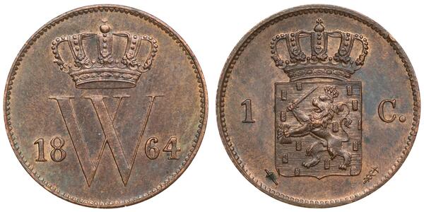 1 Cent Royaume des Pays-Bas (1815 - )  