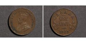 1 Cent 加拿大  乔治五世  (1865-1936)