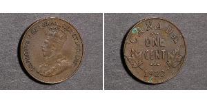 1 Cent 加拿大  乔治五世  (1865-1936)