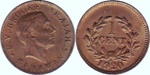 1 Cent 砂拉越  