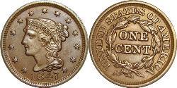 1 Цент США (1776 - ) Медь 